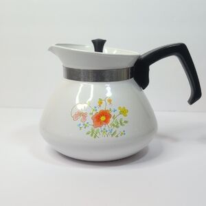 Corning Ware 6 Cup Wildflower Teapot